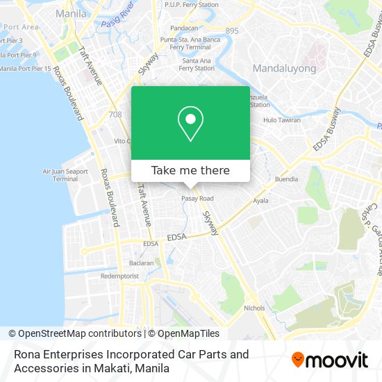 Rona Enterprises Incorporated Car Parts and Accessories in Makati map