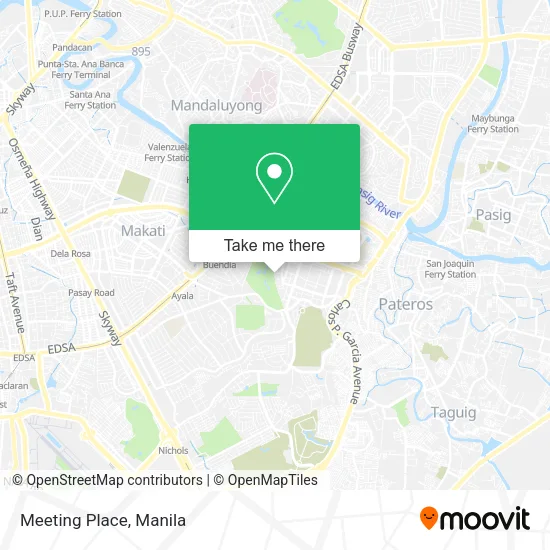 Meeting Place map