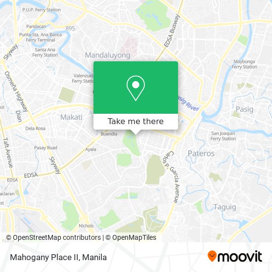 Mahogany Place II map