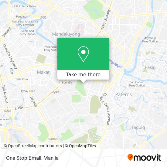One Stop Emall map