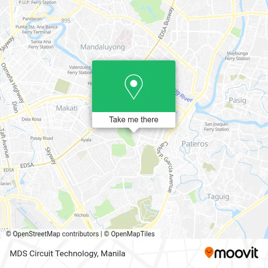 MDS Circuit Technology map