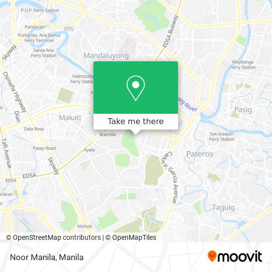 Noor Manila map