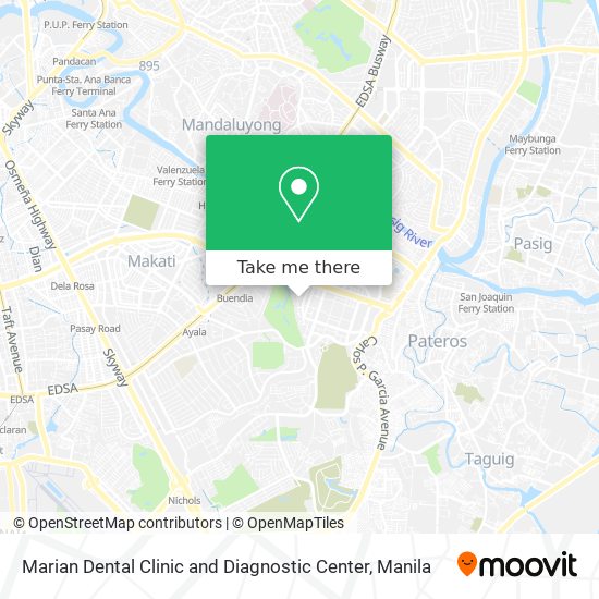 Marian Dental Clinic and Diagnostic Center map