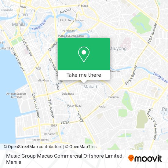 Music Group Macao Commercial Offshore Limited map