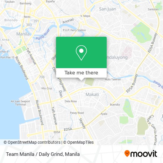 Team Manila / Daily Grind map