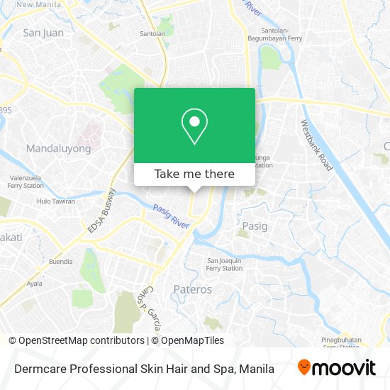 Dermcare Professional Skin Hair and Spa map