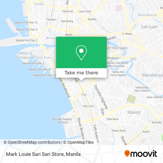 Mark Louie Sari Sari Store map