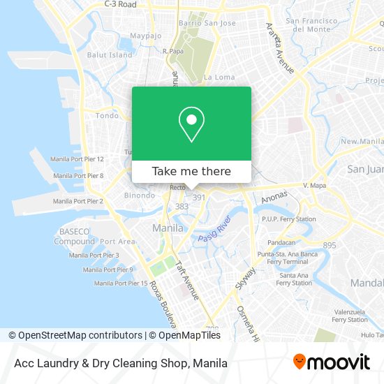 Acc Laundry & Dry Cleaning Shop map