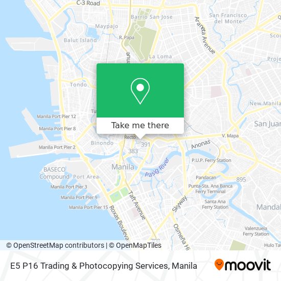 E5 P16 Trading & Photocopying Services map