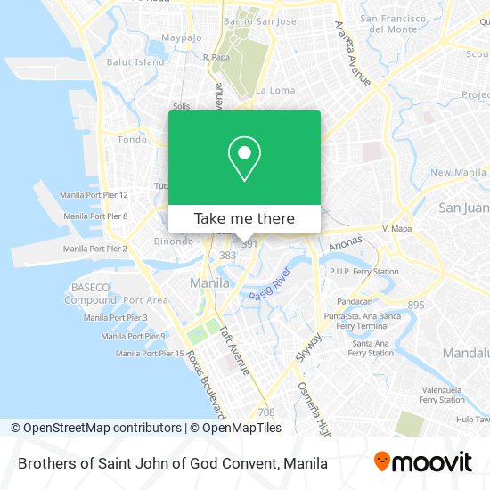 Brothers of Saint John of God Convent map