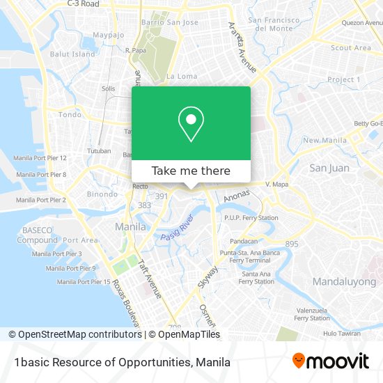 1basic Resource of Opportunities map