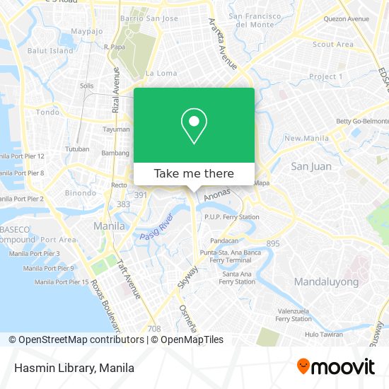 Hasmin Library map