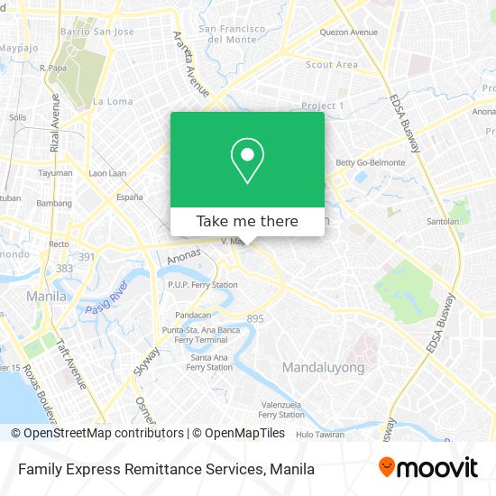 Family Express Remittance Services map