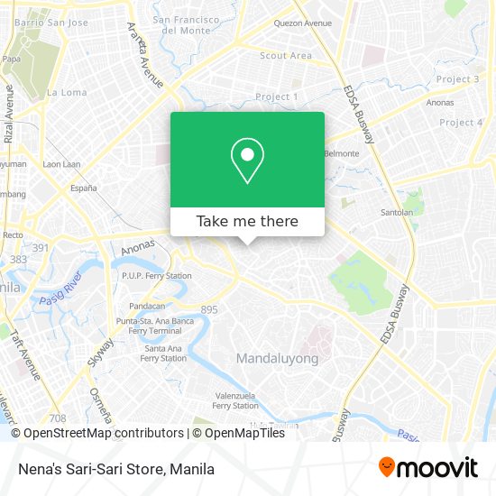 Nena's Sari-Sari Store map