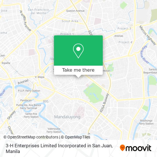 3-H Enterprises Limited Incorporated in San Juan map