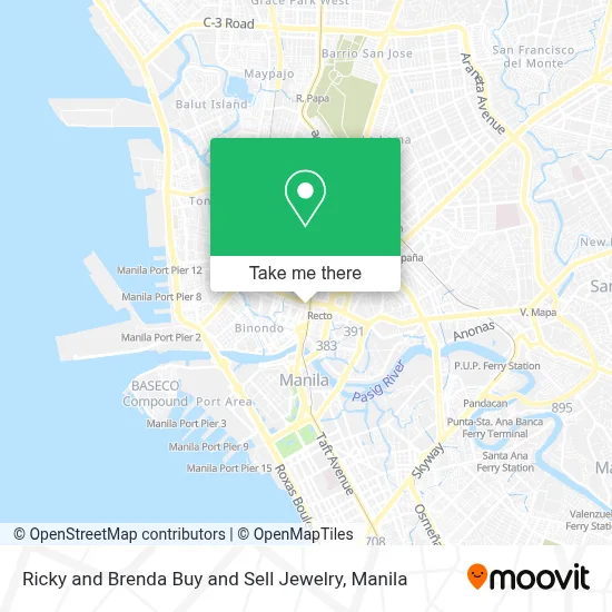 Ricky and Brenda Buy and Sell Jewelry map
