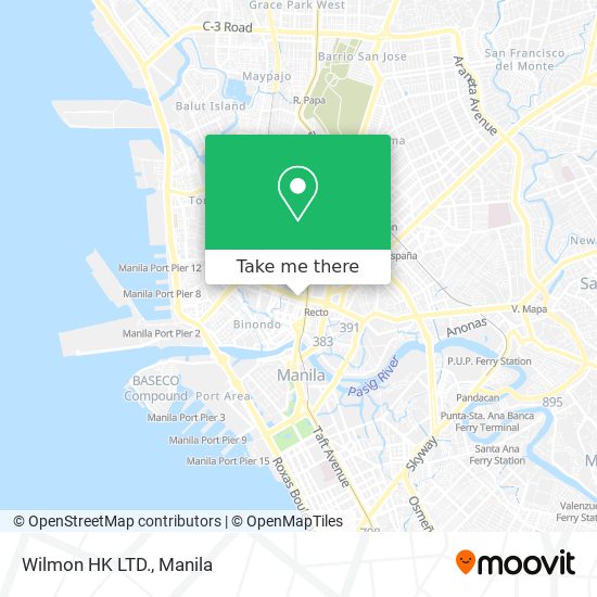 Wilmon HK LTD. map