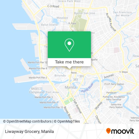 Liwayway Grocery map