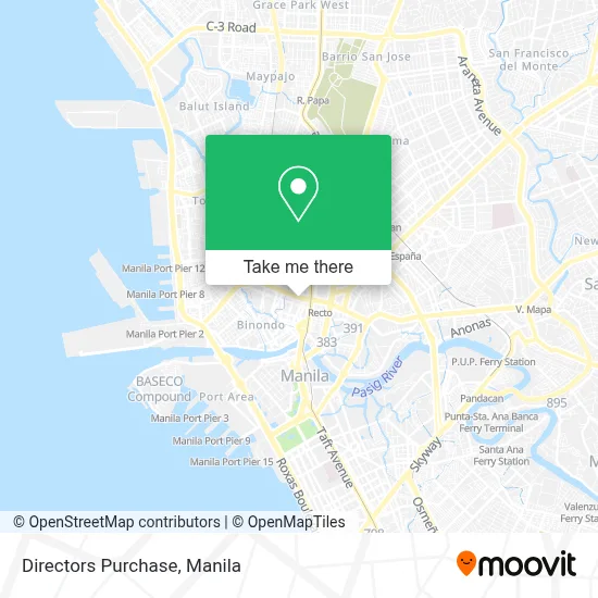 Directors Purchase map