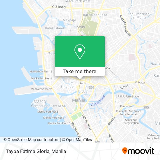 Tayba Fatima Gloria map