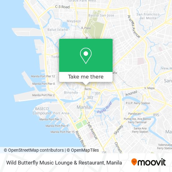 Wild Butterfly Music Lounge & Restaurant map