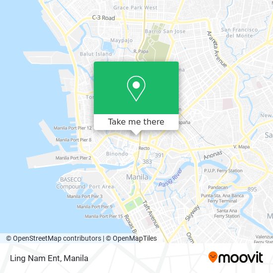 Ling Nam Ent map