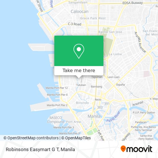 Robinsons Easymart G T map