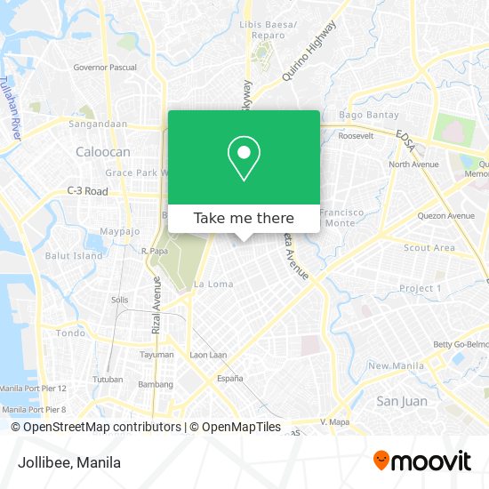 Jollibee map