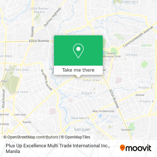 Plus Up Excellence Multi Trade International Inc. map