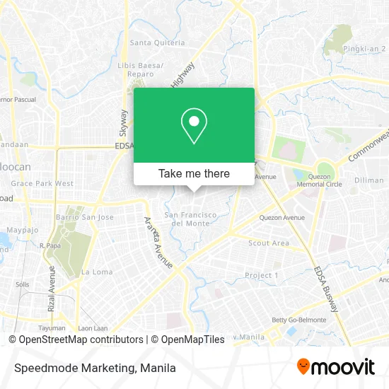 Speedmode Marketing map