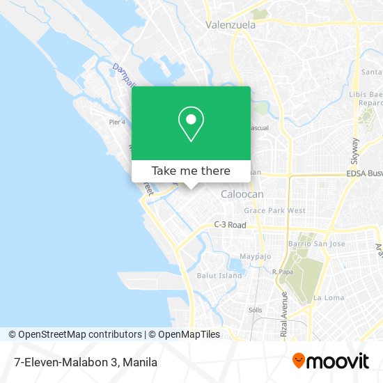 7-Eleven-Malabon 3 map