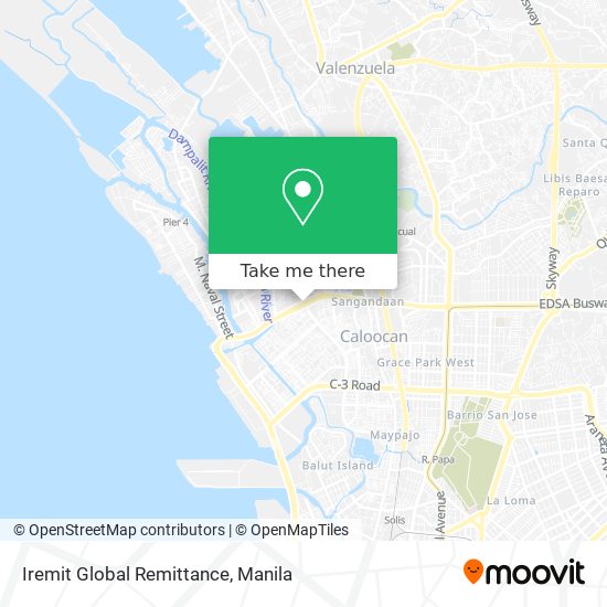 Iremit Global Remittance map