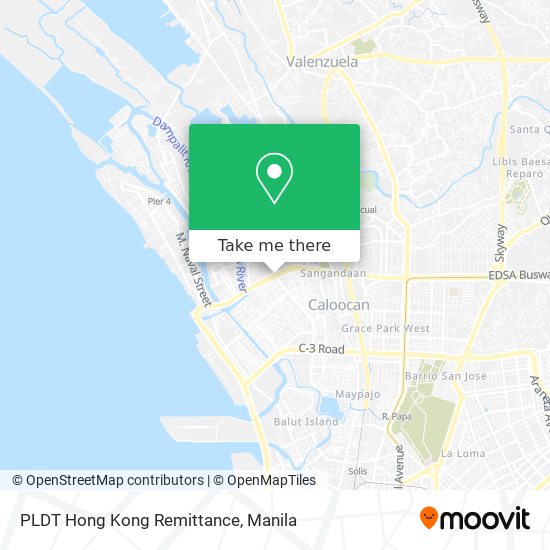 PLDT Hong Kong Remittance map