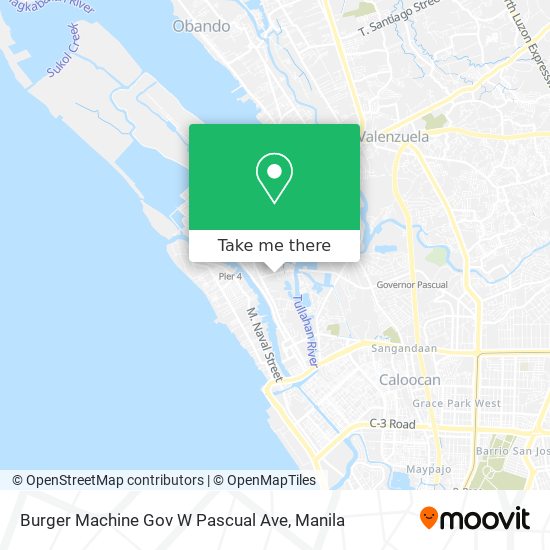 Burger Machine Gov W Pascual Ave map