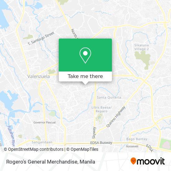 Rogero's General Merchandise map