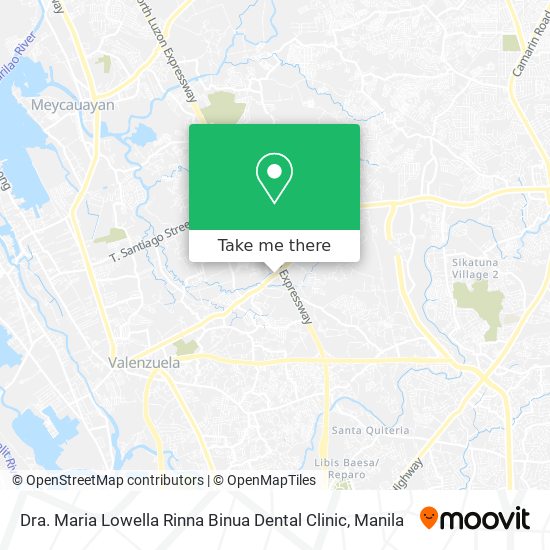 Dra. Maria Lowella Rinna Binua Dental Clinic map