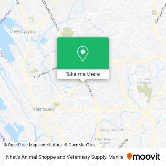 Nhet's Animal Shoppe and Veterinary Supply map