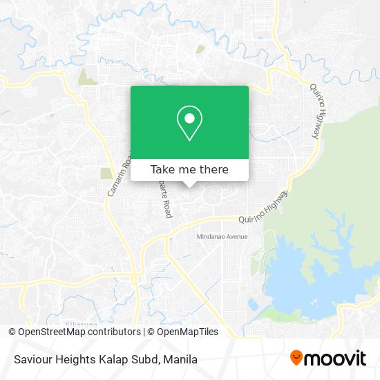 Saviour Heights Kalap Subd map