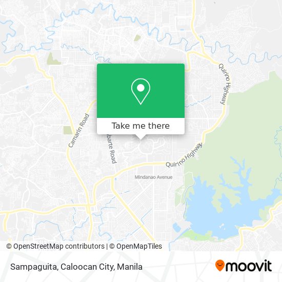 Sampaguita, Caloocan City map