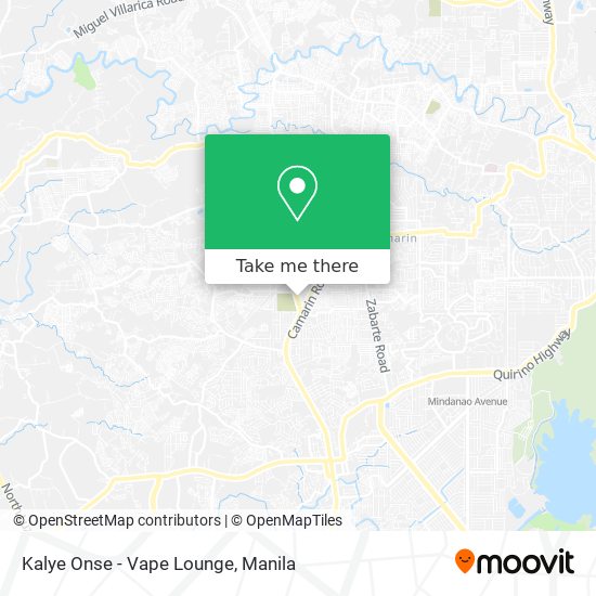 Kalye Onse - Vape Lounge map