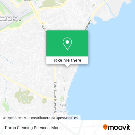 Prima Cleaning Services map