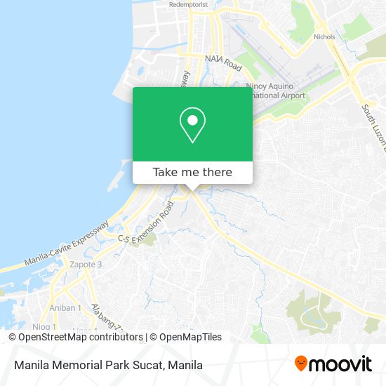 Manila Memorial Park Sucat map