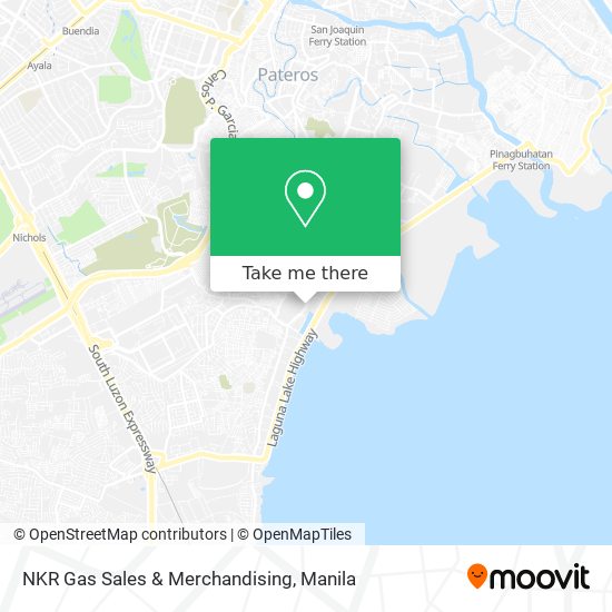 NKR Gas Sales & Merchandising map