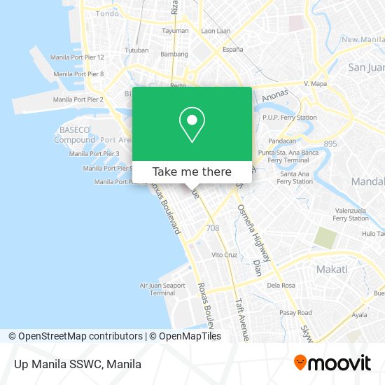 Up Manila SSWC map