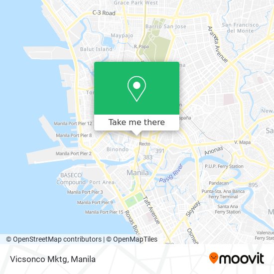 Vicsonco Mktg map