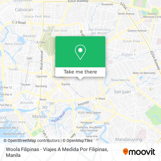 Woola Filipinas - Viajes A Medida Por Filipinas map