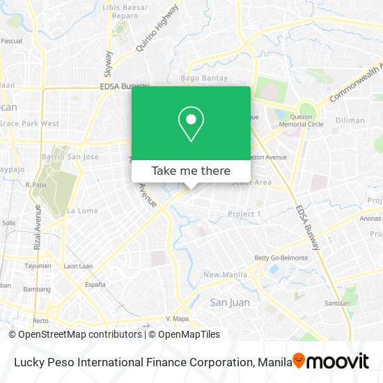 Lucky Peso International Finance Corporation map