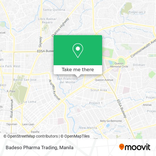 Badeso Pharma Trading map