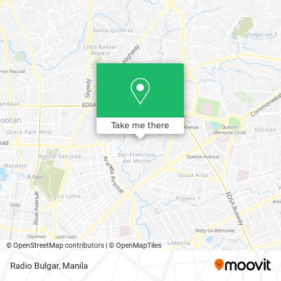 Radio Bulgar map