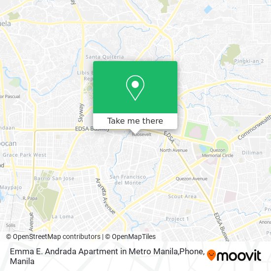 Emma E. Andrada Apartment in Metro Manila,Phone map